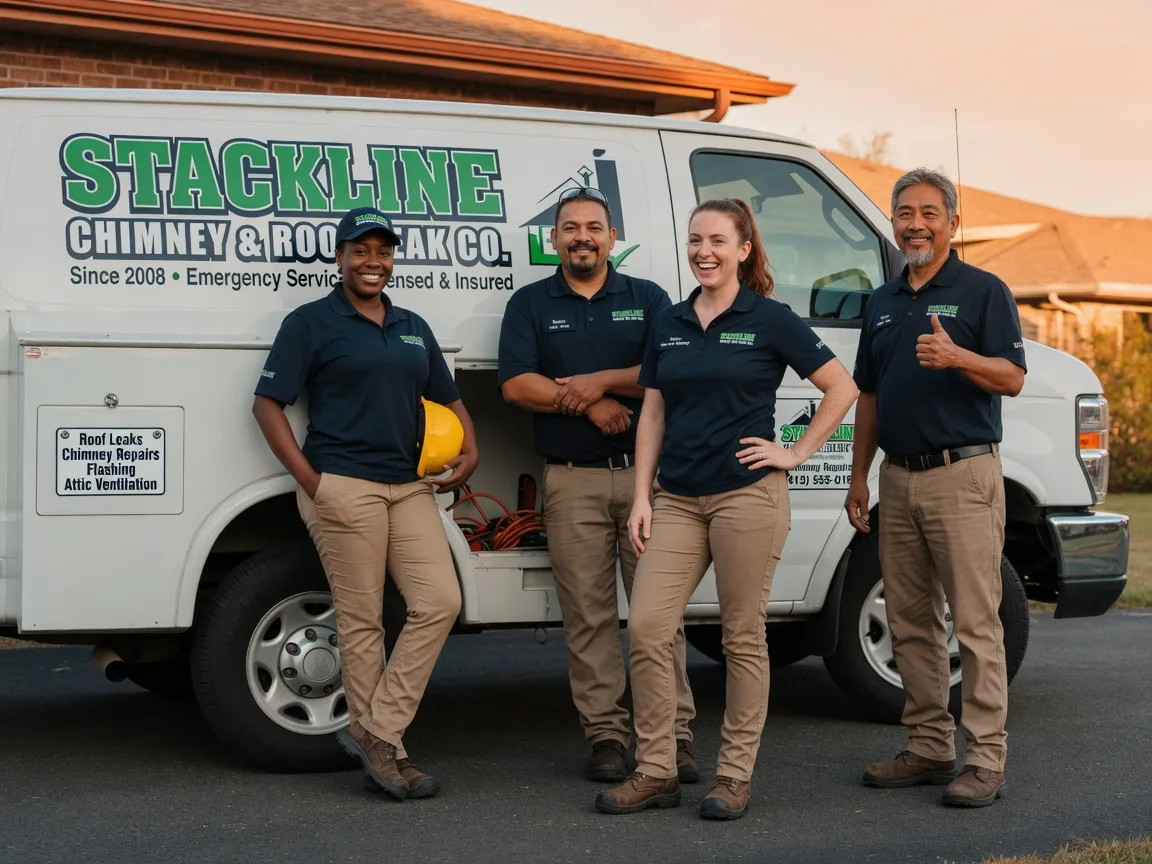 Chimney flashing repair company in Leivasy, WV
